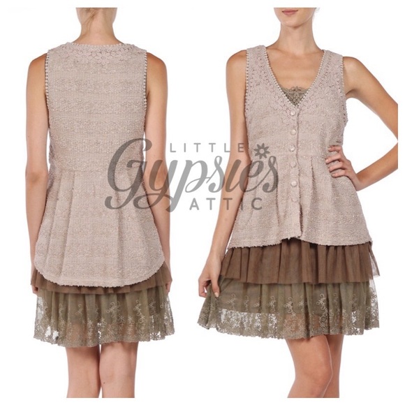 A’reve Pale Moonlight Tunic Vest Top - Picture 12 of 14